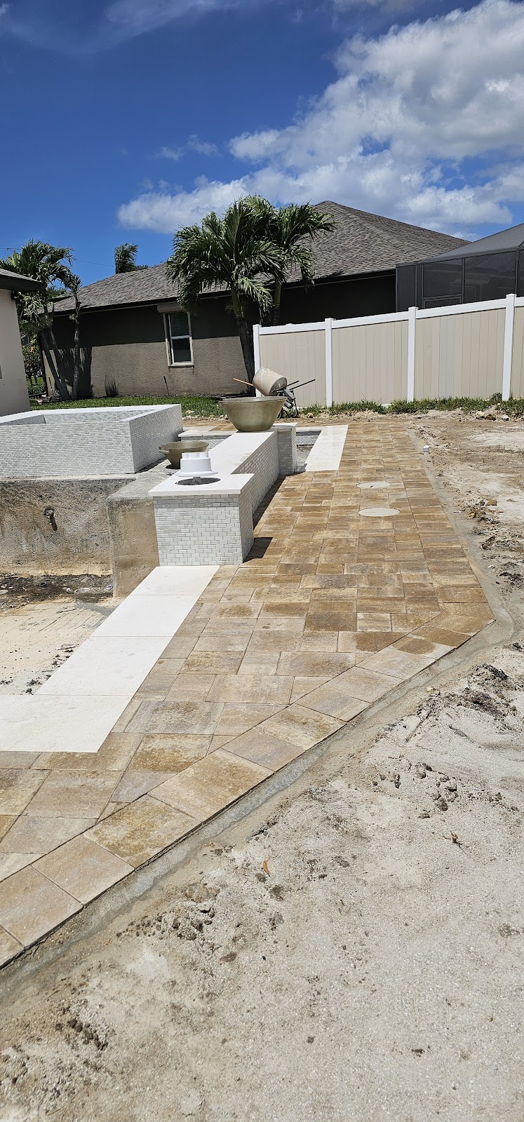 D & A PAVERS work