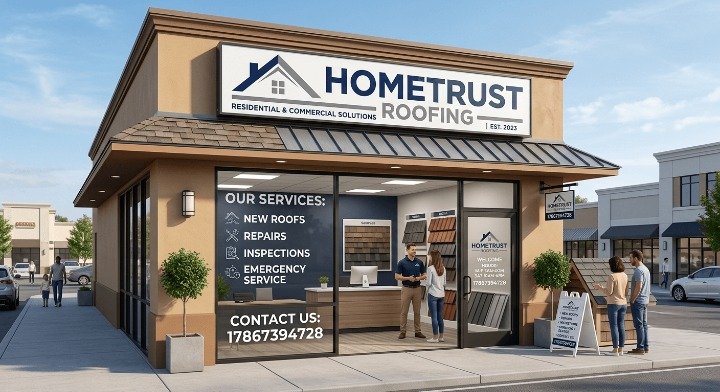 HomeTrust Roofing work